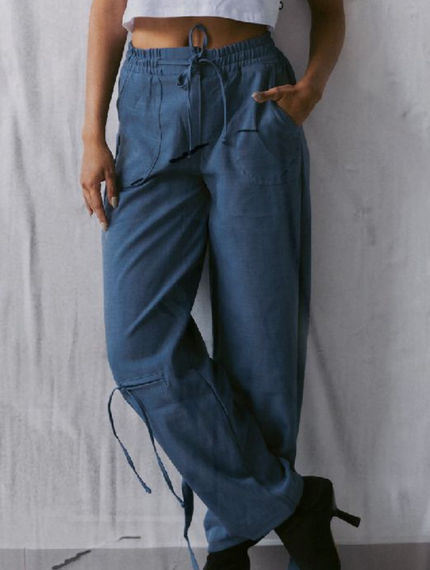 PANTALON TIPO LINO 4705