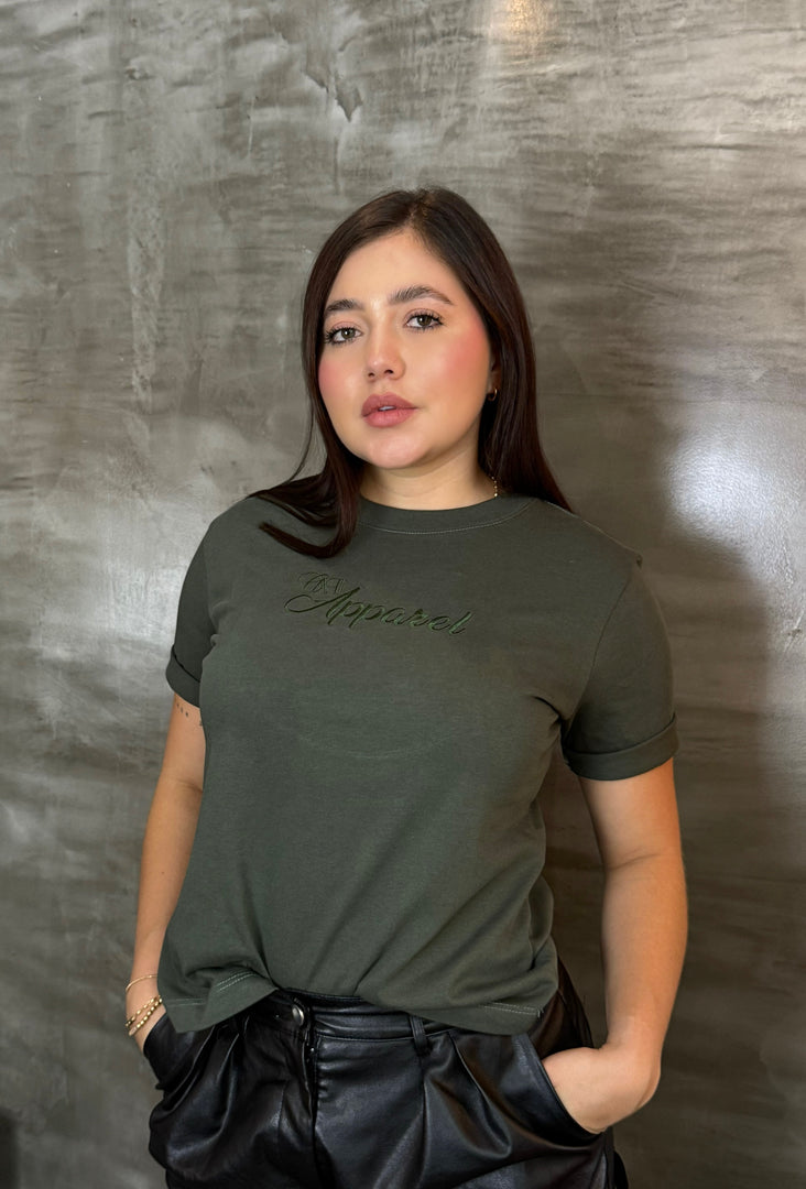 CAMISETA BORDADO APPAREL
