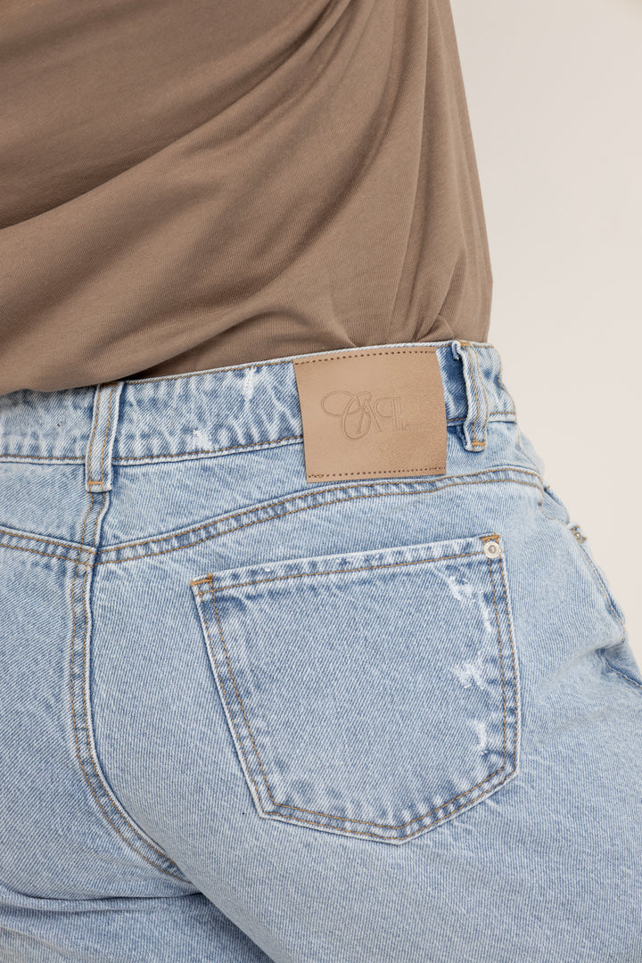 JEAN WIDE LEG ROTOS 5124-1