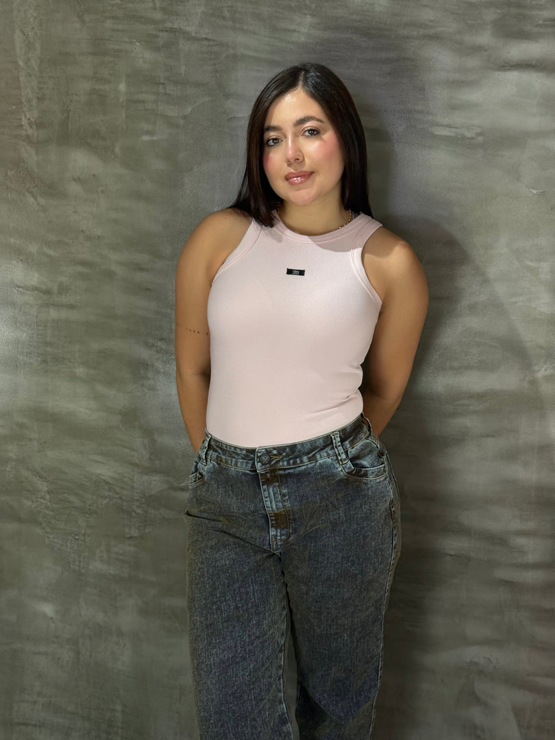 BODY RIB APLIQUE TEJIDO